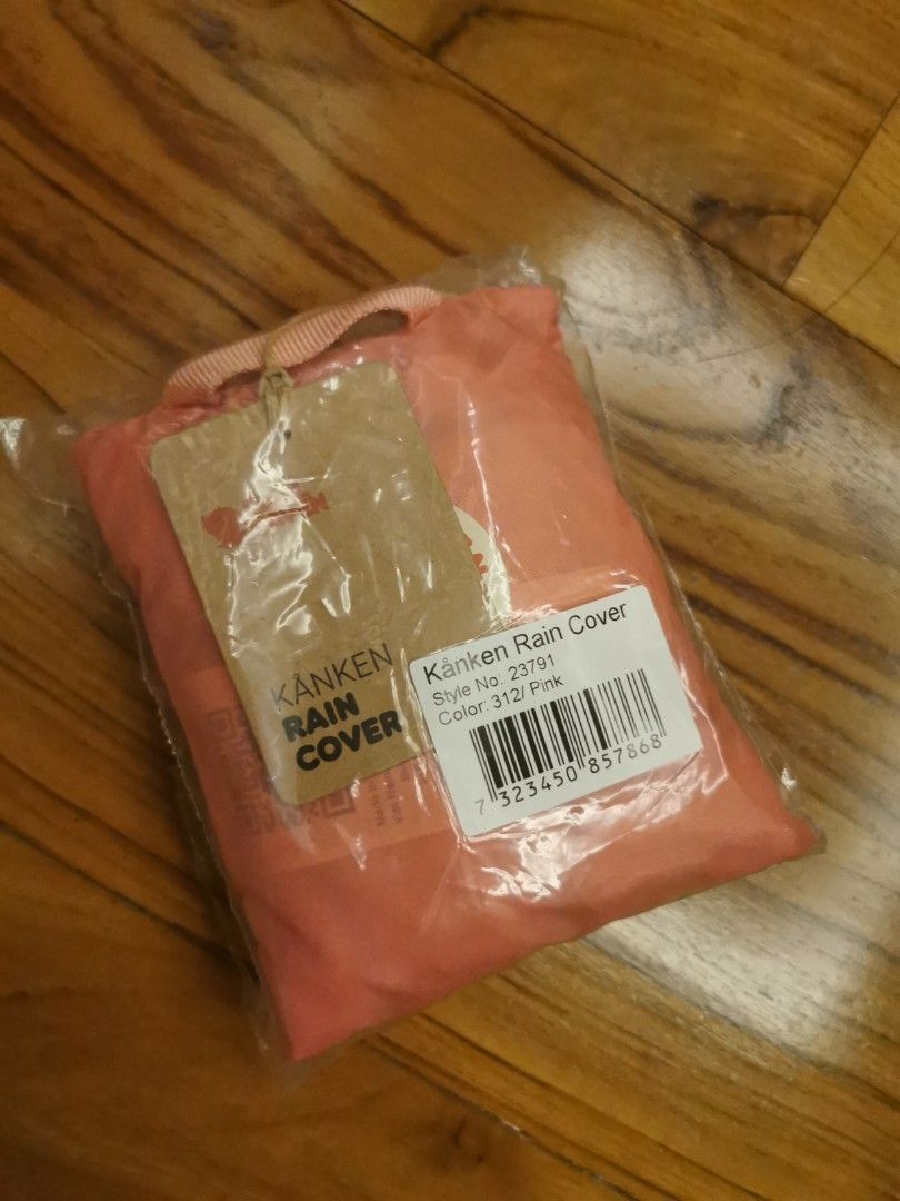 Fjallraven Kanken Protective Rain Cover Bag Pink