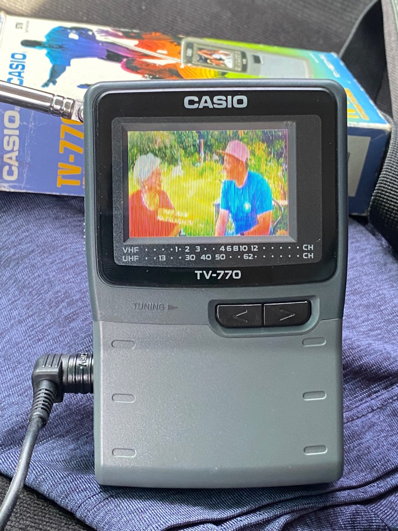 For sale casio mini tv on carousell
