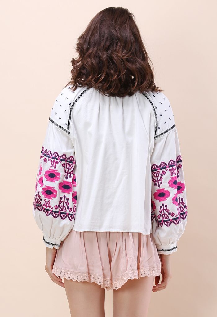 Free people sales embroidered jacket