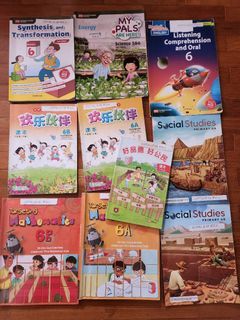 FREE Primary 6 Textbooks Maths, Science, Social Studies, Higher Chinese, English