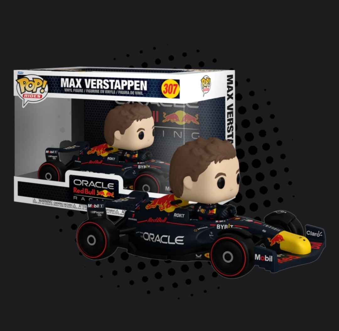 Funko Pop - Formula 1 Max Verstappen Red Bull rides, Hobbies & Toys, Toys &  Games on Carousell