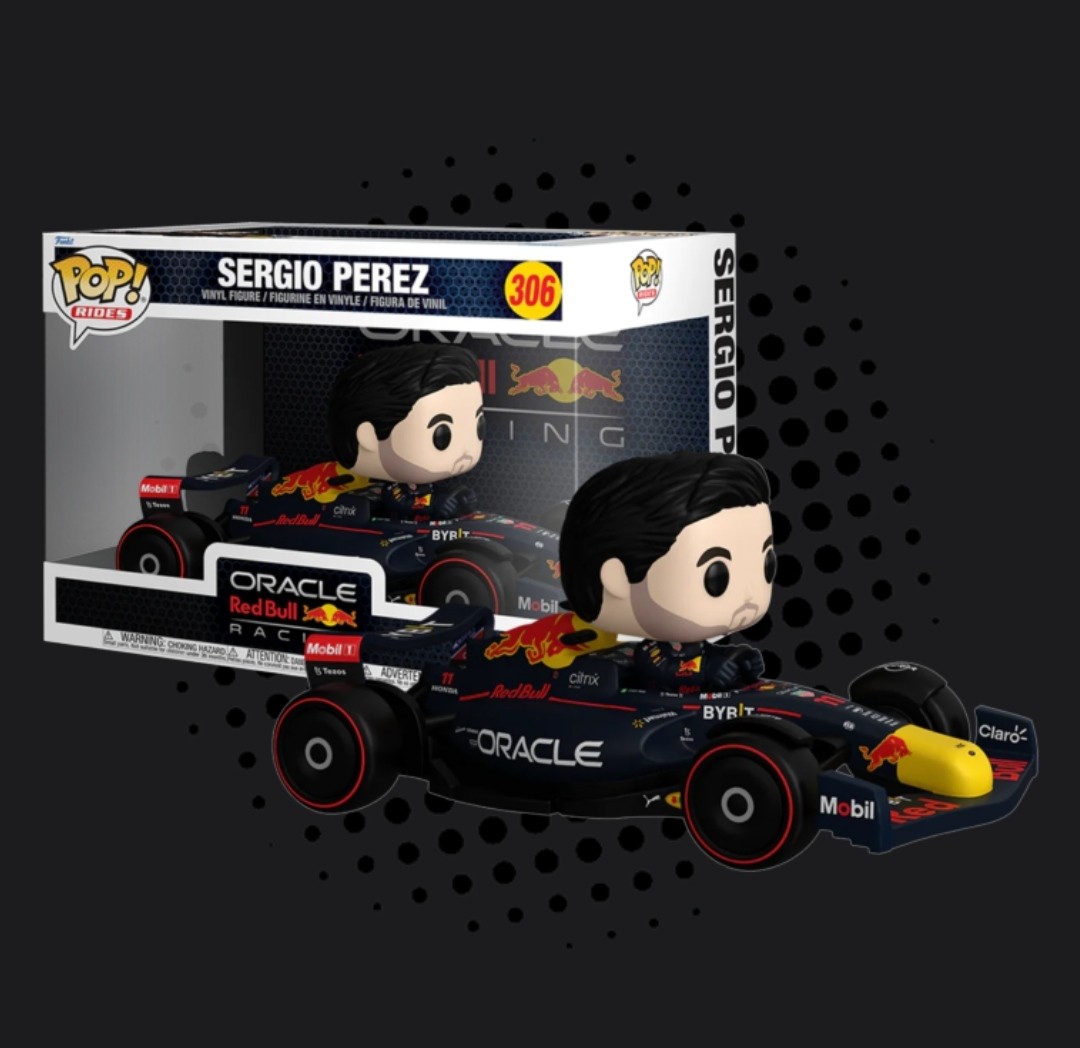 Figure Sergio Perez inside car from the series Formula 1 - Funko Pop!  Vinyl: Sport •