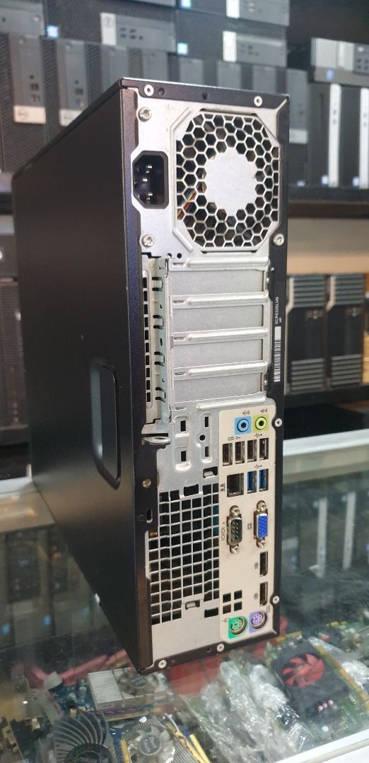 GAMING CPU HP ELITEDESK AMD A8-8600 8GB RAM 500GB HDD RADEON HD R6 ...