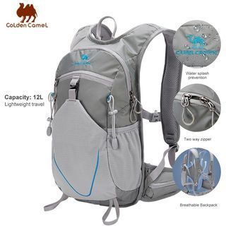 GOLDEN CAMEL 12L Mountaineering Backpack Waterproof Ultralight Climbing Bag for Men Backpacks Camping Hiking Cycling School Bag