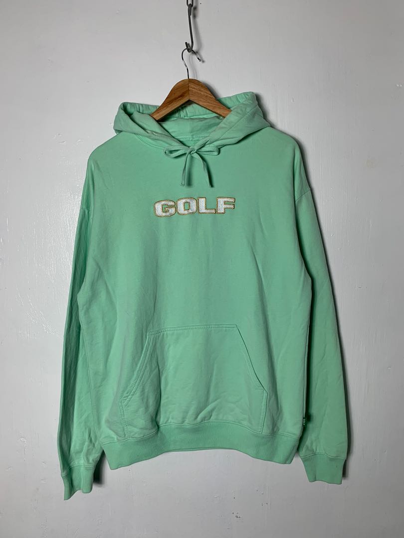 Green golf wang hoodie discount