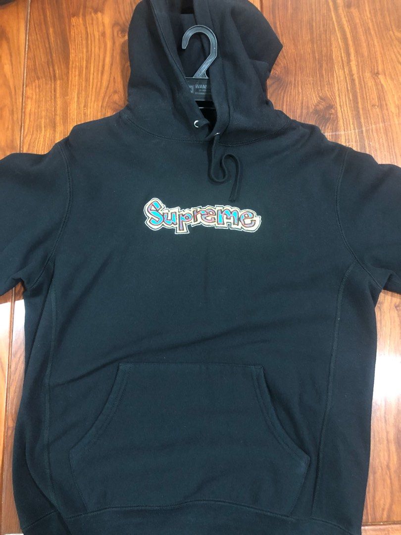 Supreme gonz store logo hooded sweatshirt
