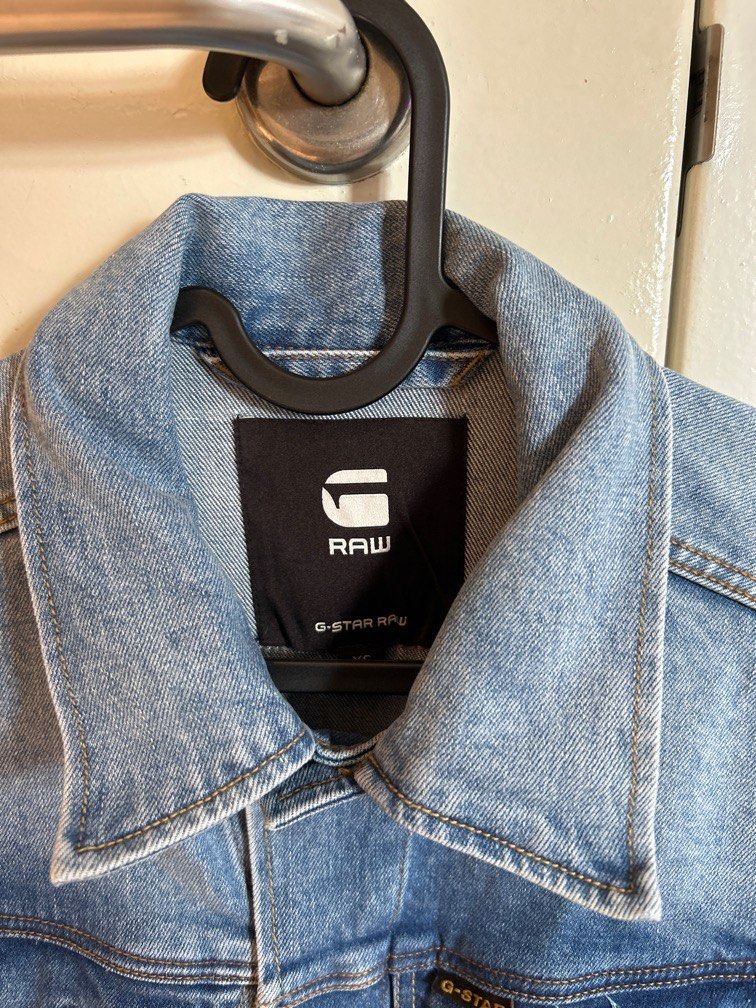 G Star Raw Denim Jacket Men s Fashion Coats Jackets and