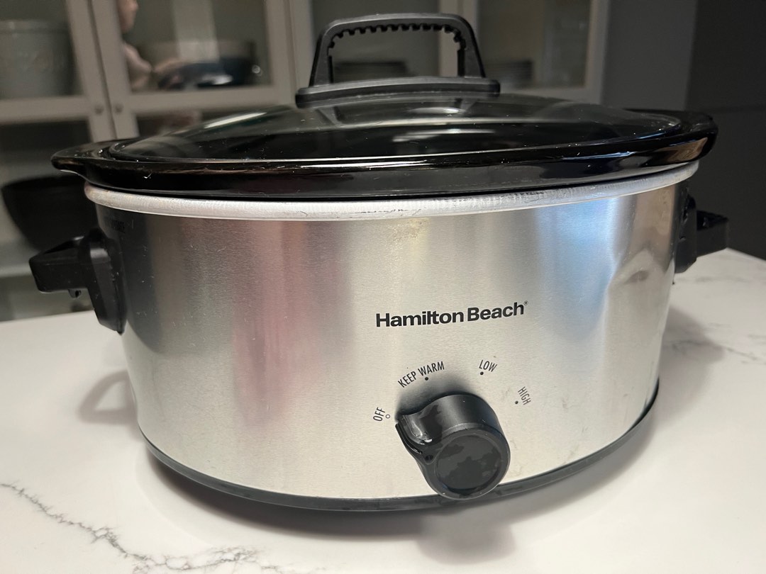 Hamilton Beach Slow Cooker 110V, TV & Home Appliances, Kitchen