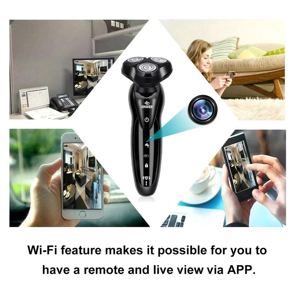 Cozyhomelover 32gb mini electric shaver spy camera sale