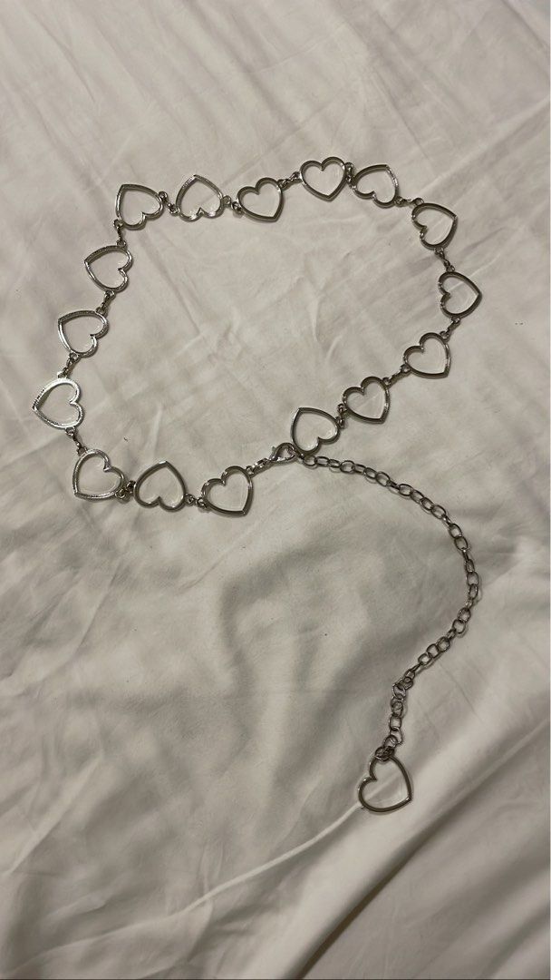 Chain heart hotsell belt