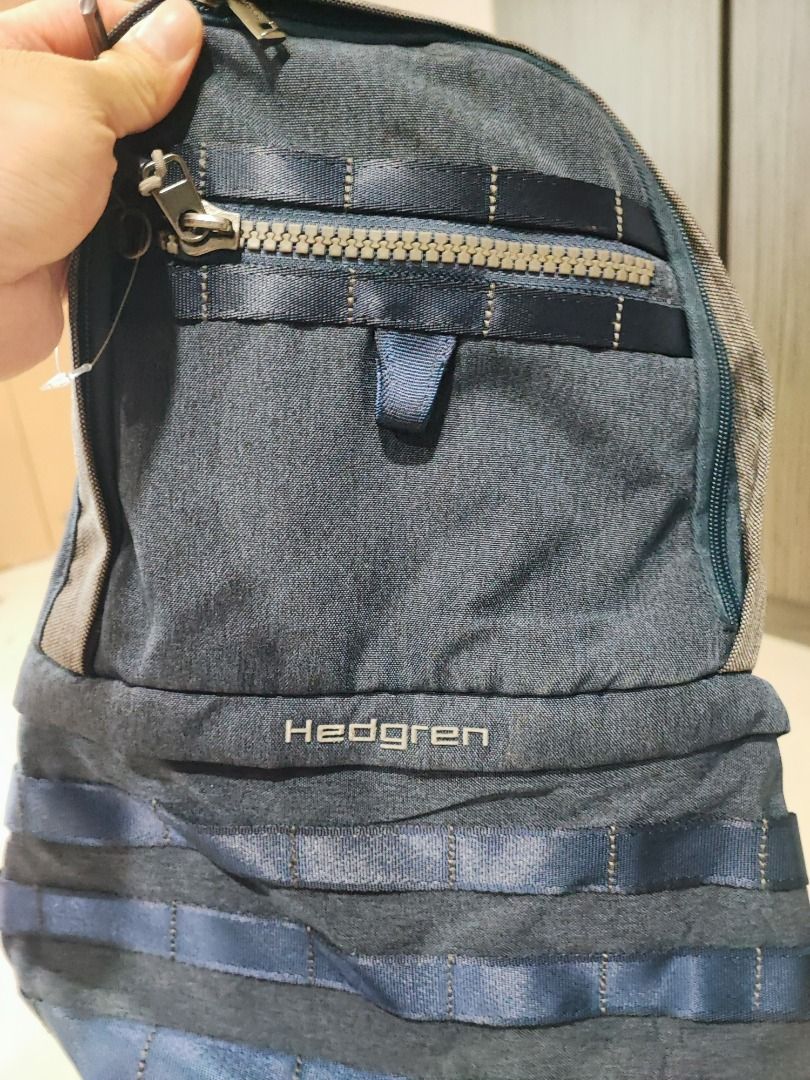 Hedgren Knock Out Uriel Backpack Haversack Canvas Isetan BRAND NEW