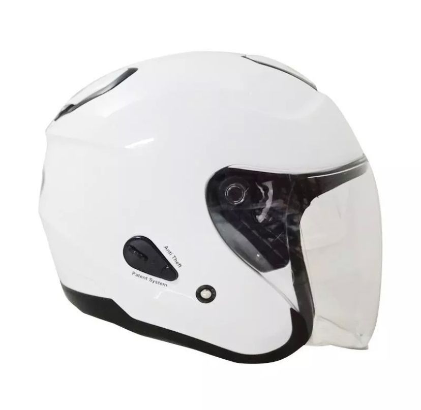 Helm KYT Kyoto Putih - L on Carousell