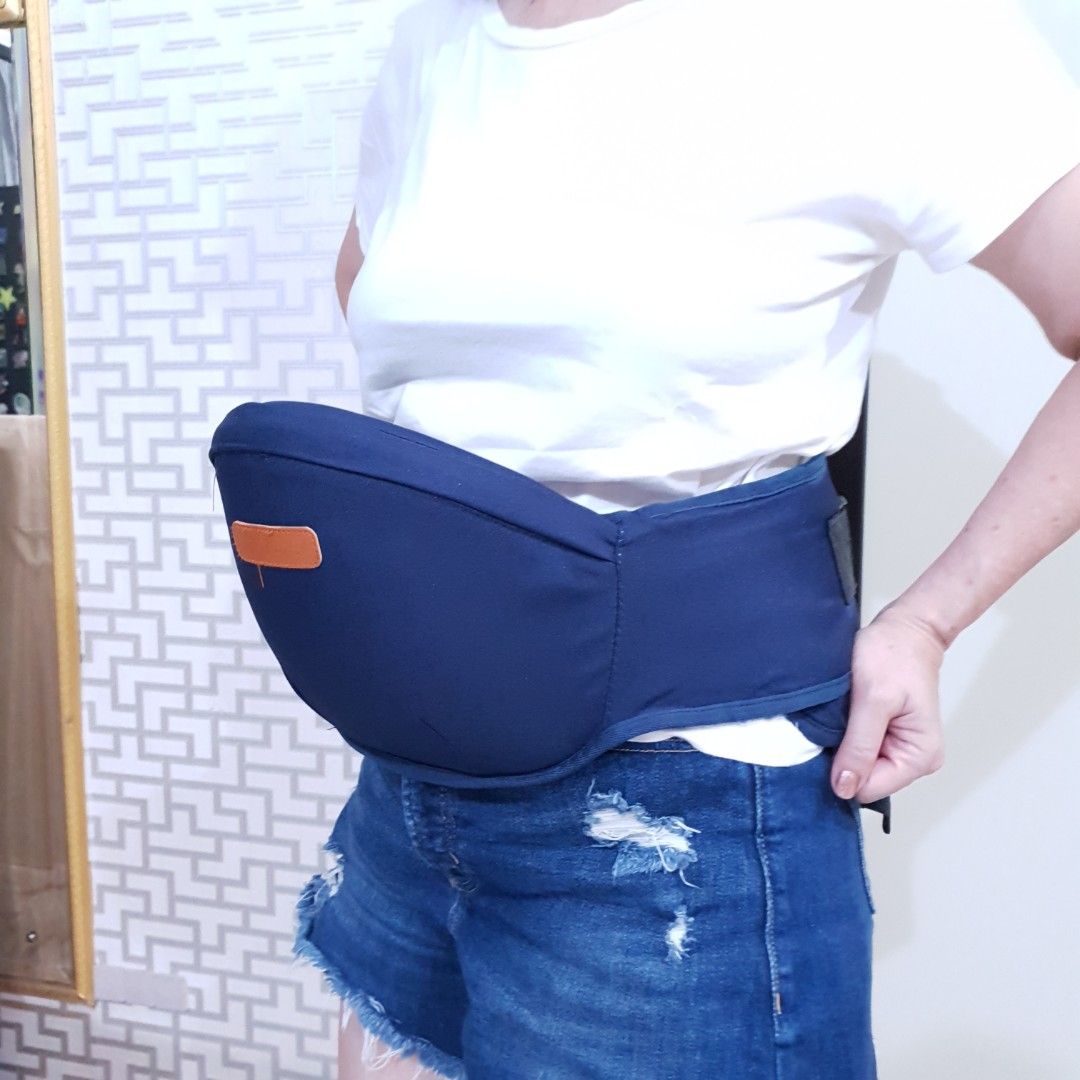 Hip carrier baoerhui navy blue baby carrier Bayi Anak Kereta