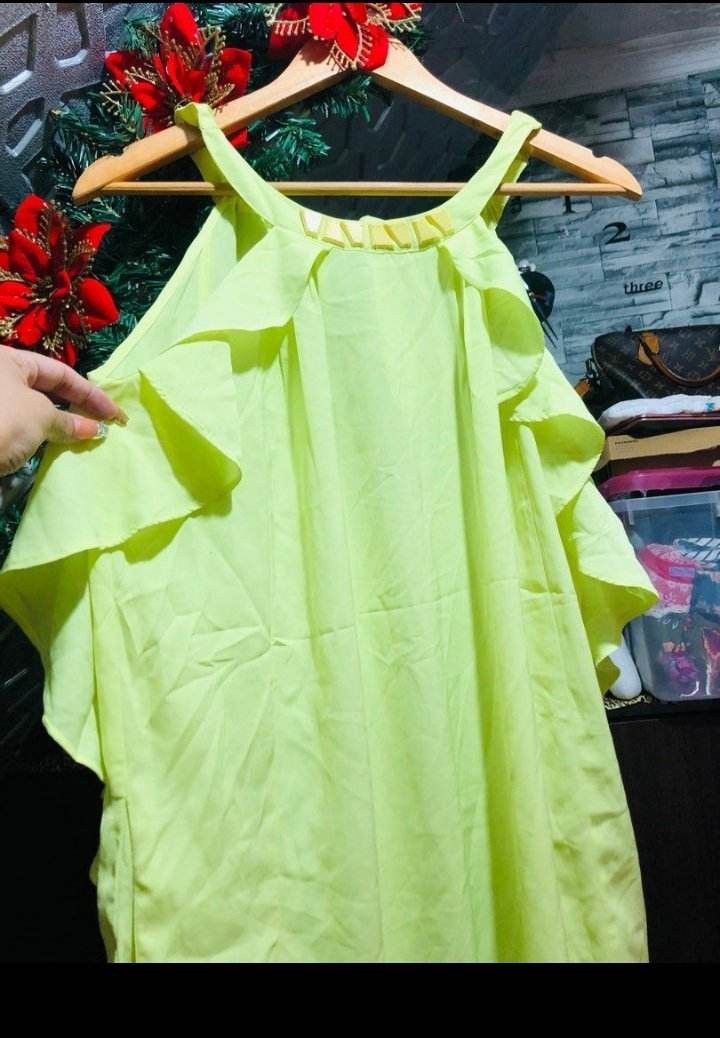 green dress rachel friends Marlow Bodice Dress main image 1