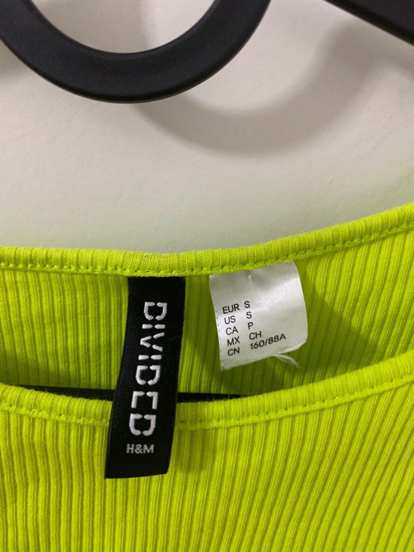 H&m neon top online