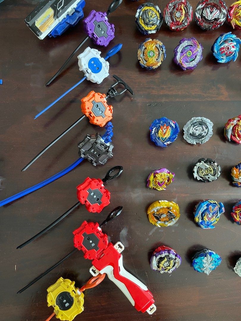 Huge Beyblade collection