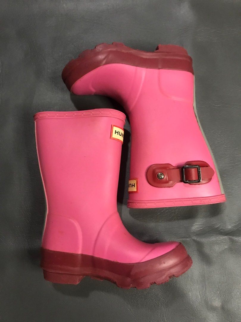 Kids hunter online wellies size 3