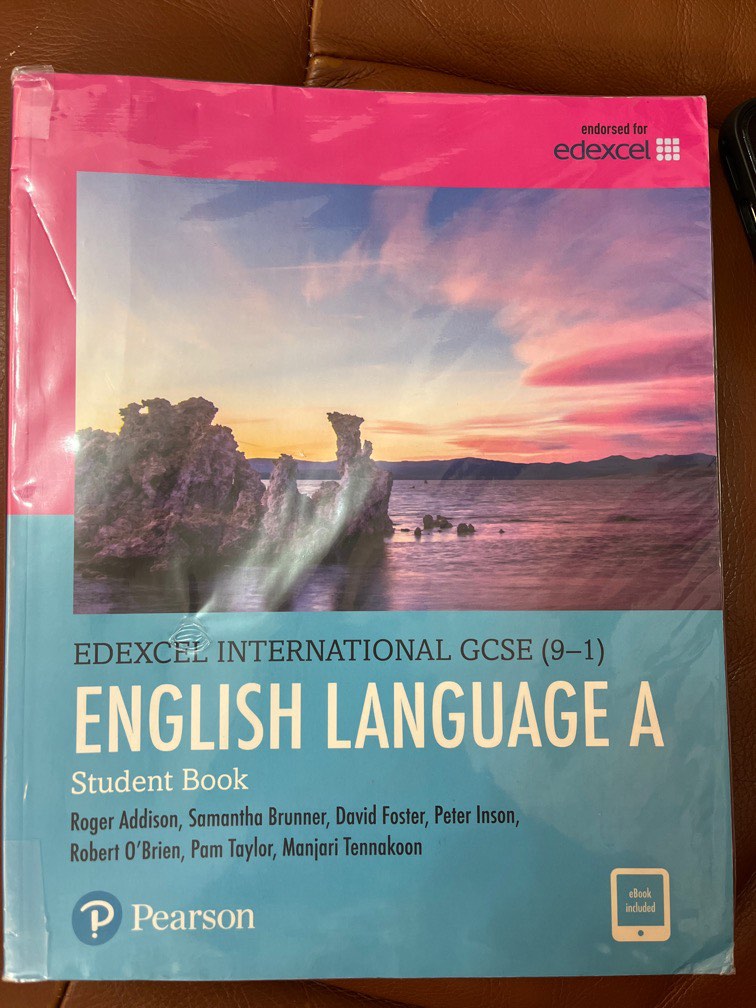 IGCSE Edexcel English language A textbook, 興趣及遊戲, 書本 & 文具, 教科書 - Carousell