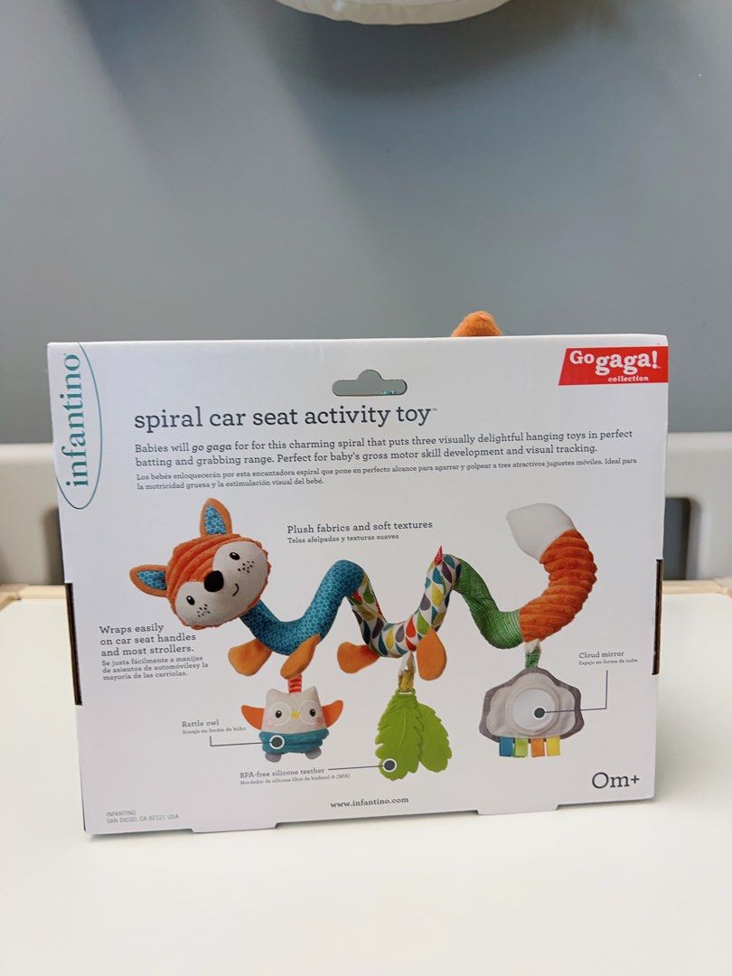 Infantino spiral activity toy fox new arrivals