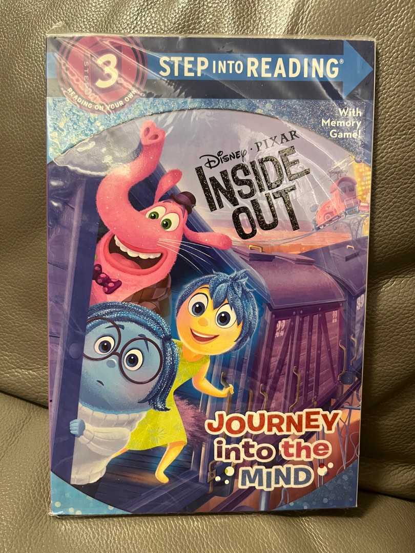 Inside Out Disney Pixar, 興趣及遊戲, 書本& 文具, 小朋友書- Carousell