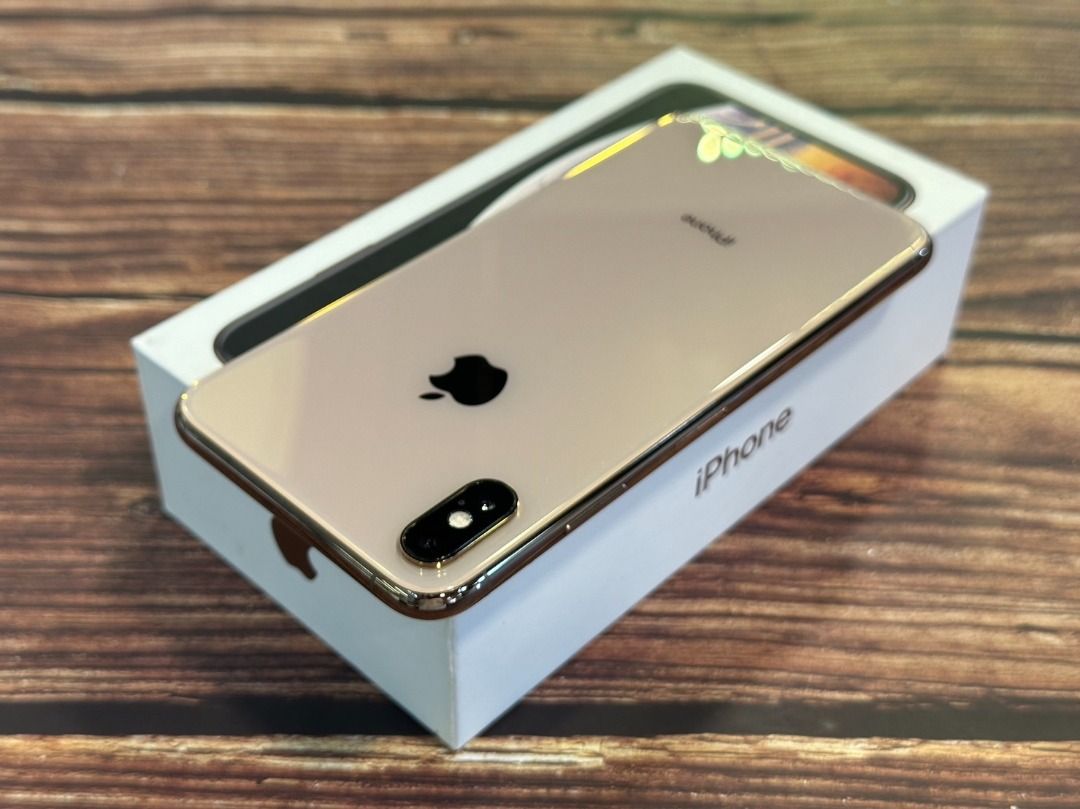 IPHONE XS MAX 金色256G 二手, 手機及配件, 手機, iPhone, iPhone X