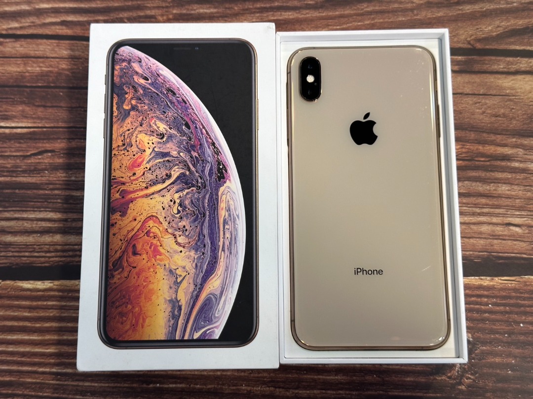 IPHONE XS MAX 金色256G 二手, 手機及配件, 手機, iPhone, iPhone X