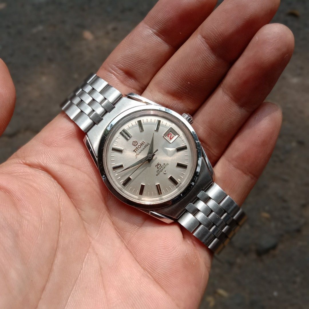 Jam tangan titoni airmaster 25 on sale jewels