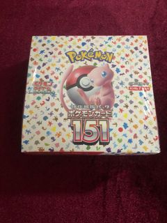 Pokemon 151 Booster Box JAPANESE - SV2A Scarlet & Violet EX - Factory Sealed