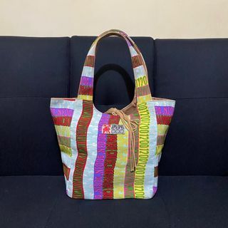 Jean Paul Gaultier Vintage Multicolor Tote Bag