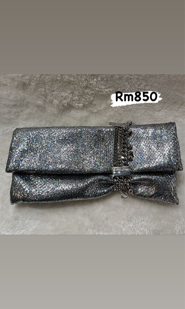 Jimmy choo store chandra clutch sale