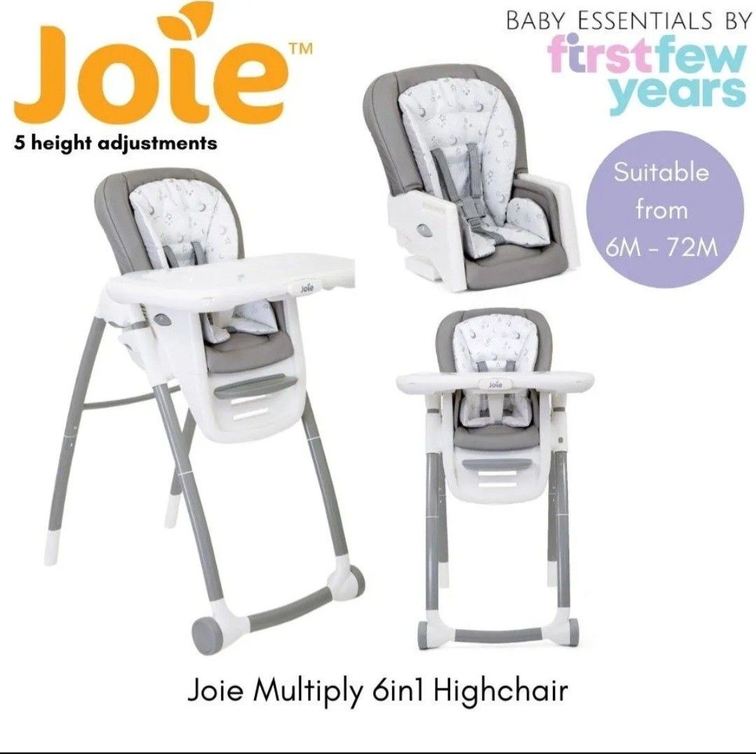 Joie 6 in 1 highchair starry night deals