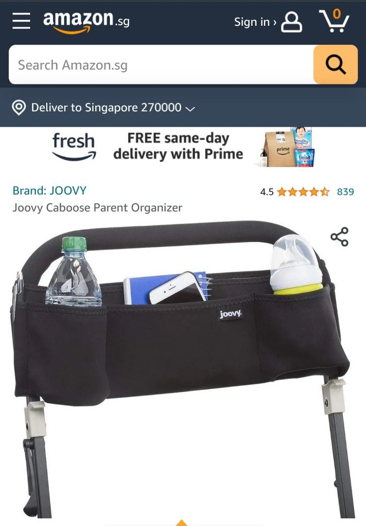 Joovy outlet parent organizer