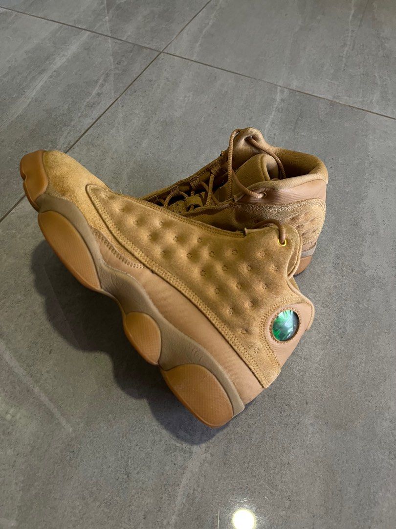 Jordan 13 Retro Wheat Men s Fashion Footwear Sneakers on Carousell