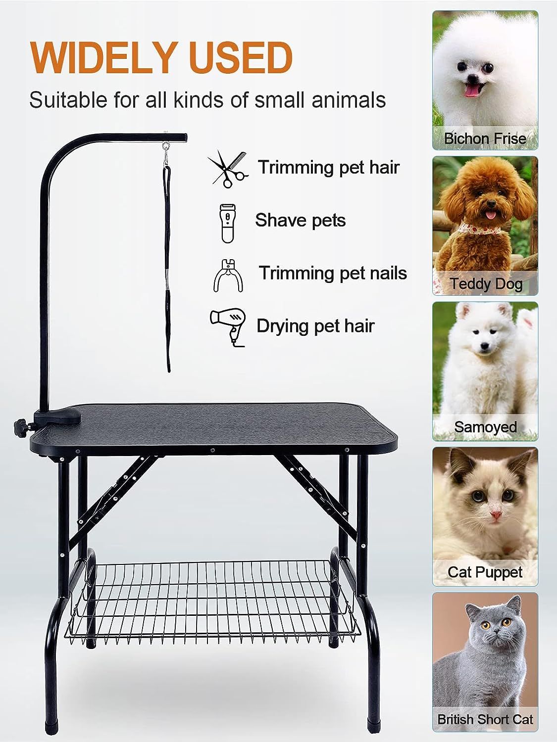 Used dog grooming table hot sale