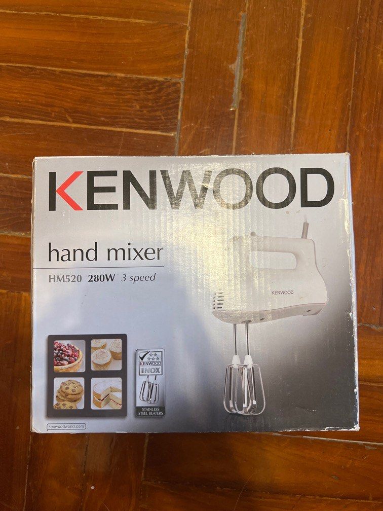 Kenwood hand mixer HM520, 家庭電器, 廚房電器, 打蛋器及廚師機 Carousell