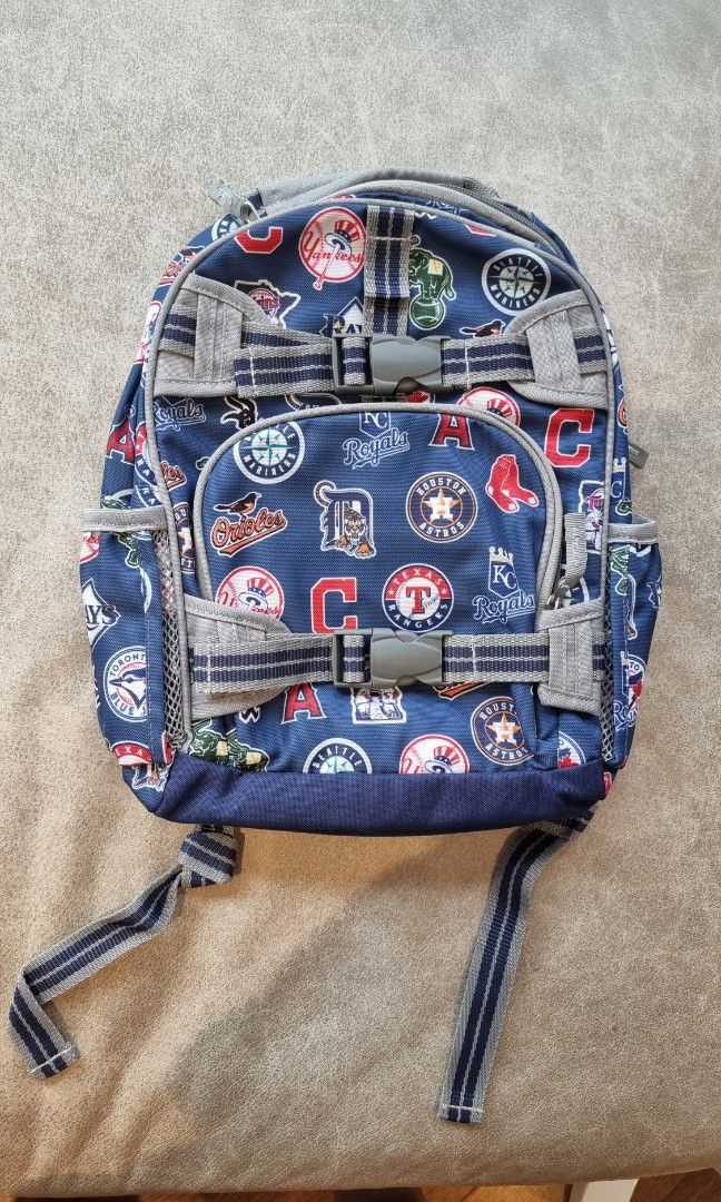 Kids Backpack Pottery Barns MLB limited edition, 兒童＆孕婦用品, 嬰兒及小童流行時尚