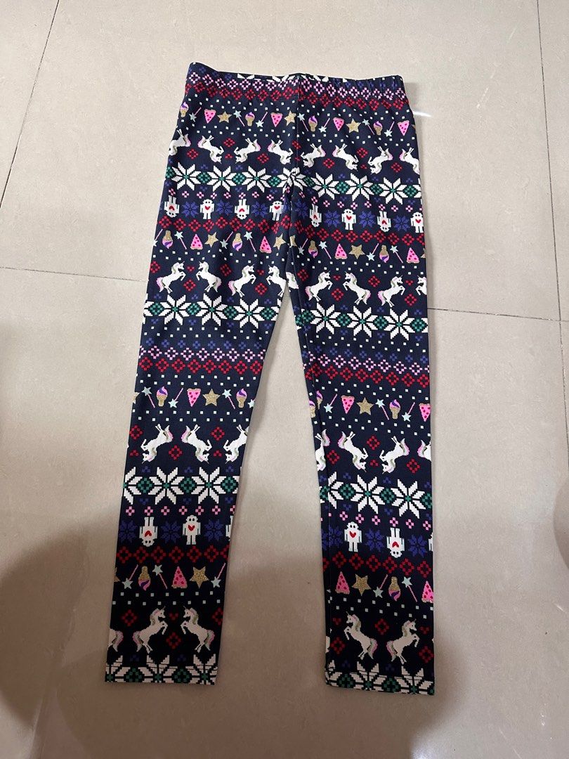 Justice Unicorn Pajamas Sleep Pants Youth Size 14/16 Excellent | eBay