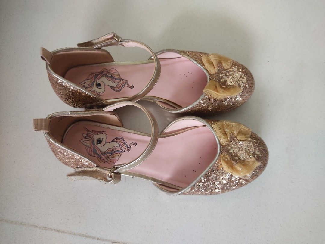 Children's high sales heel shoes