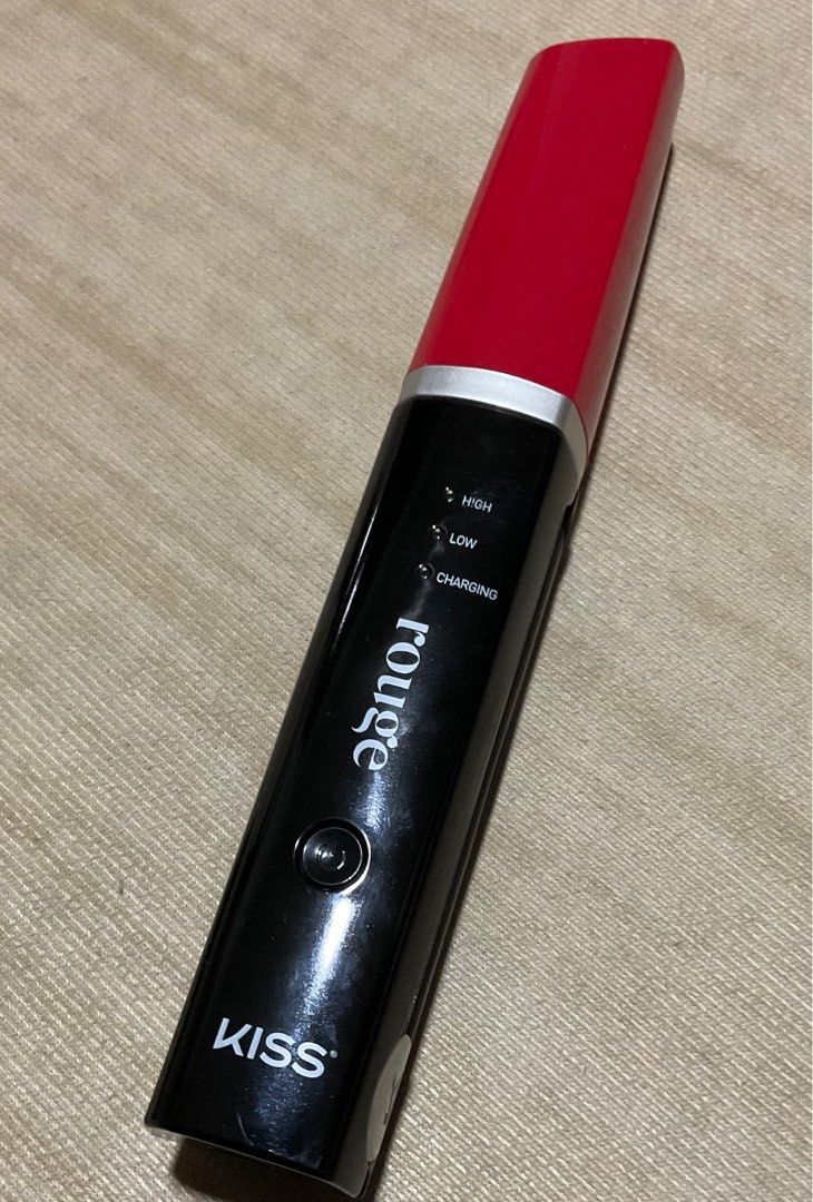 Kiss cordless flat iron store rouge