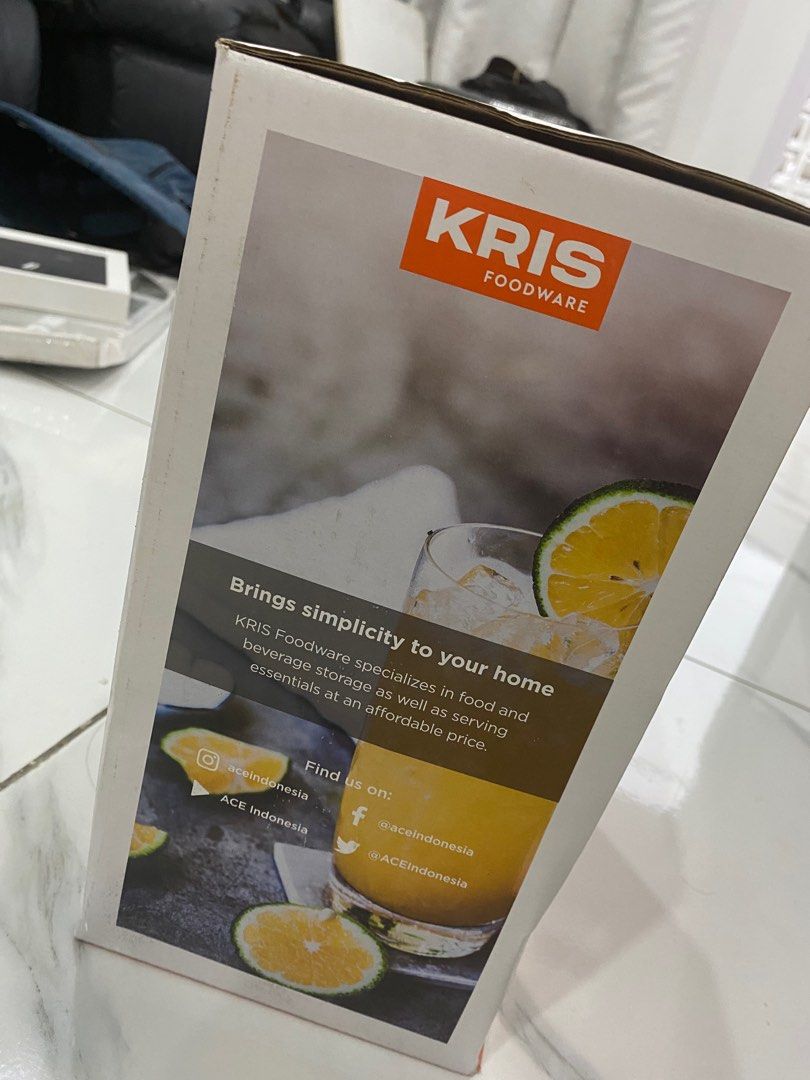Kris Foodware / Juice Dispenser & Drinking Glass Set, Kitchen