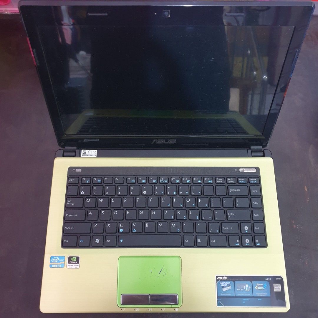 Laptop Asus A43S Core i3 RAM 10GB SSD 500GB