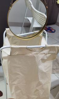 Laundry Basket and mirror