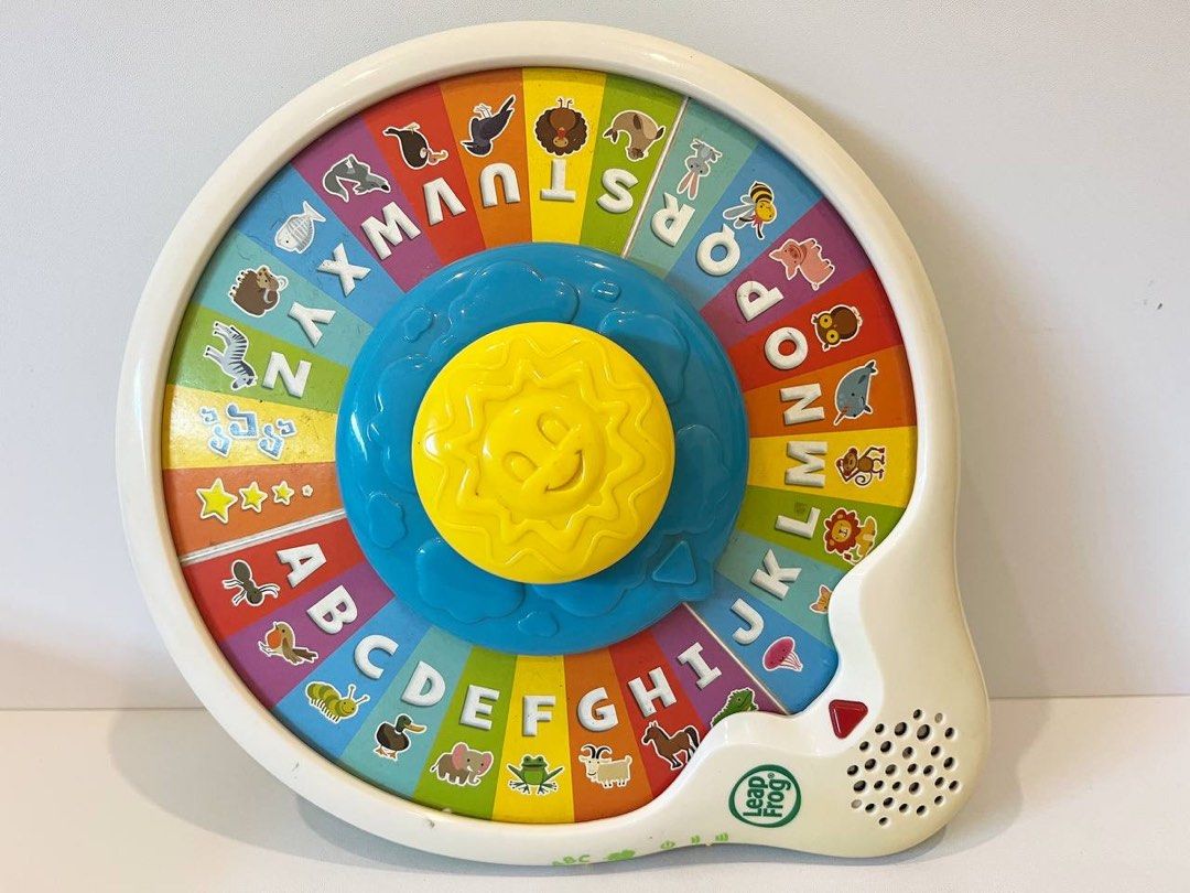 Leapfrog alphabet zoo spinner, Hobbies & Toys, Toys & Games on Carousell
