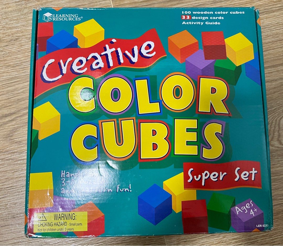 Learning resources creative color cubes clearance