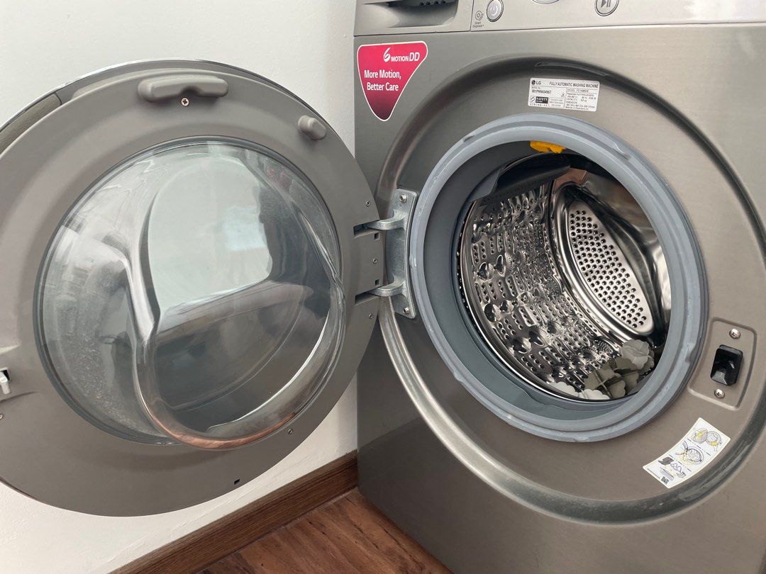 Lowest price! LG 8KG Front Load Smart Washing Machine FC1408S3E, TV