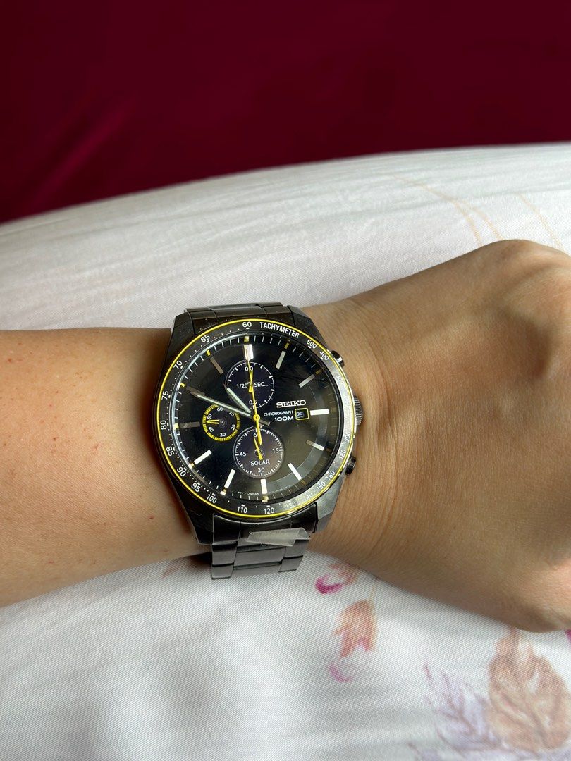 Seiko solar sale discount