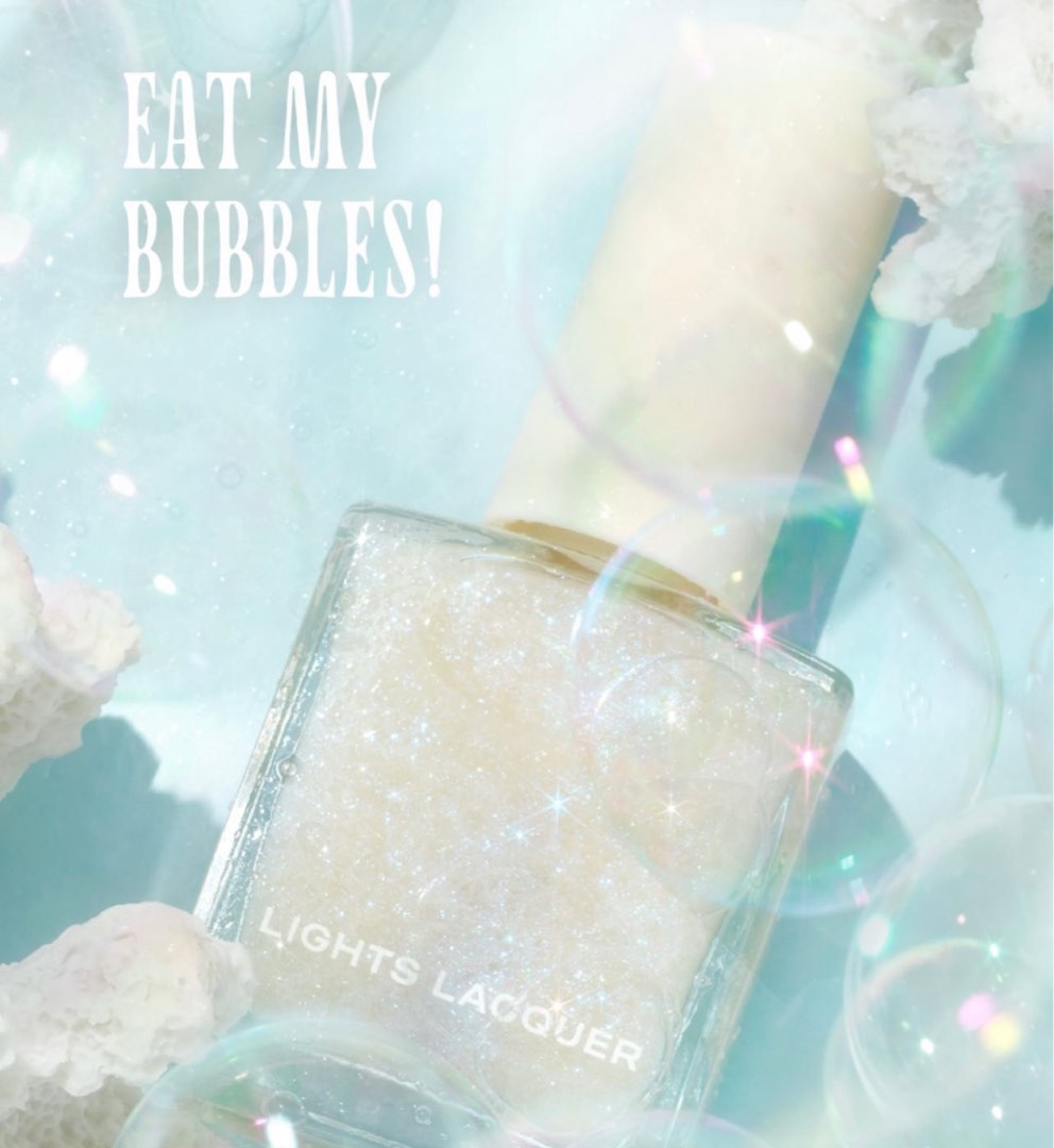 Lights Lacquer EAT MY BUBBLES! (Limited Edition), Beauty & Personal