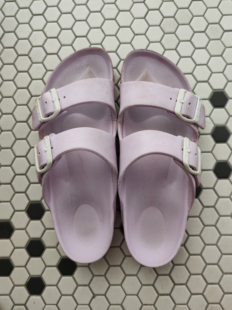 Lilac birkenstocks hotsell