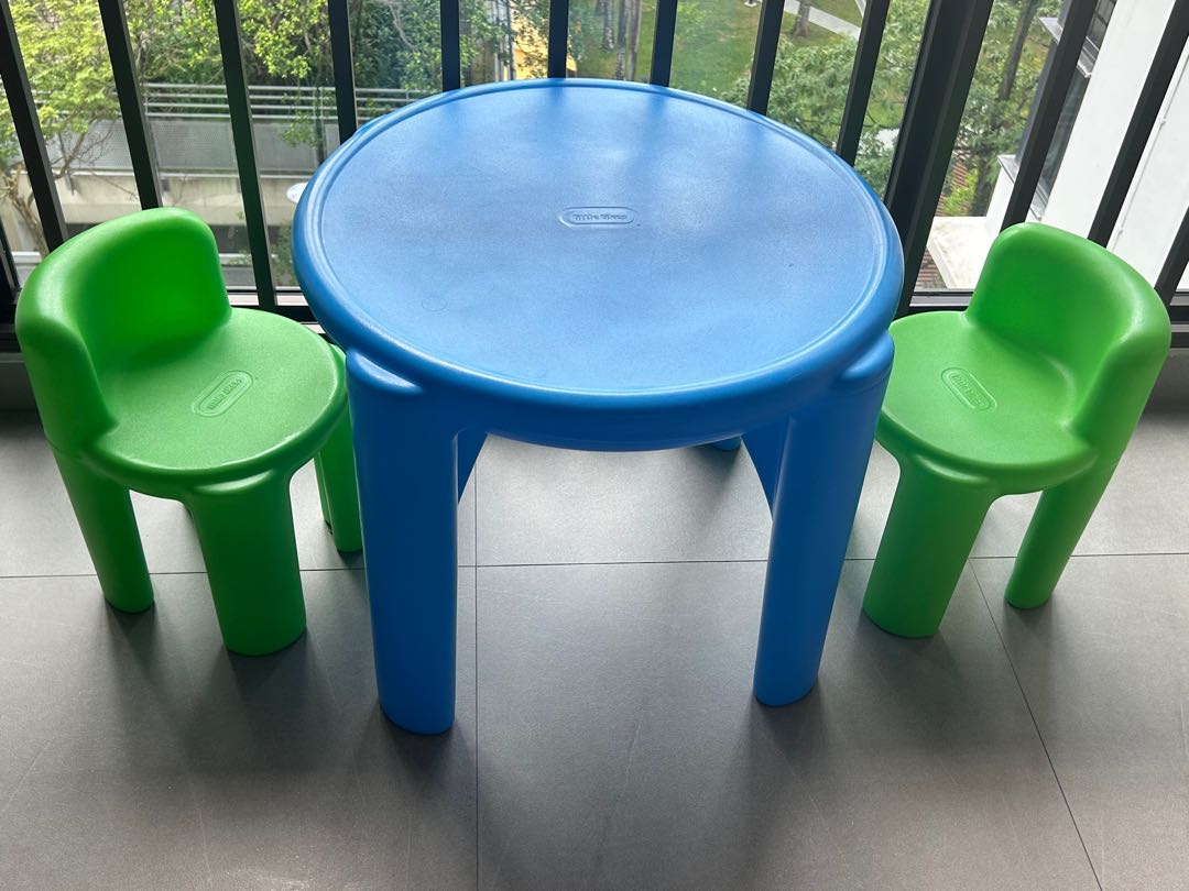 little tikes Bright N Bold Table and Chairs Set Babies Kids