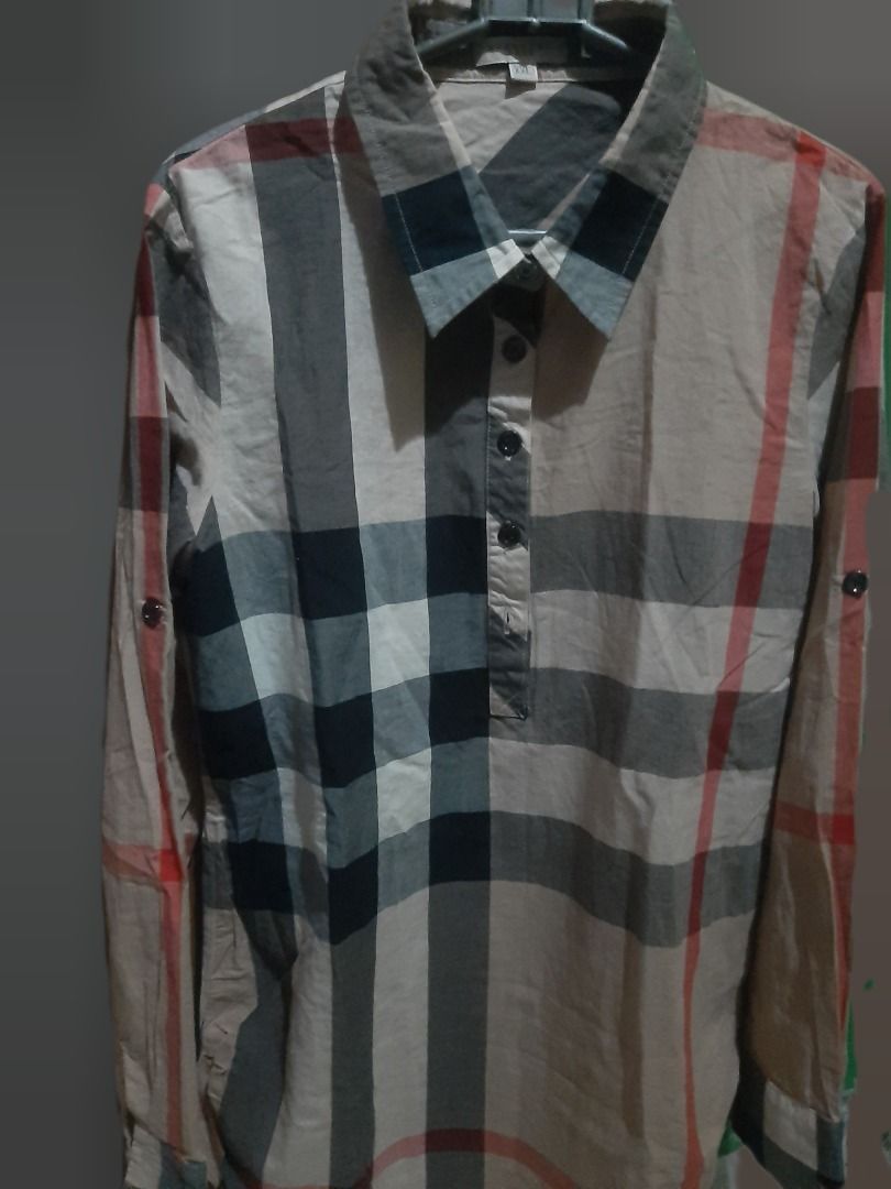 Burberry brit long sleeve shirt sale